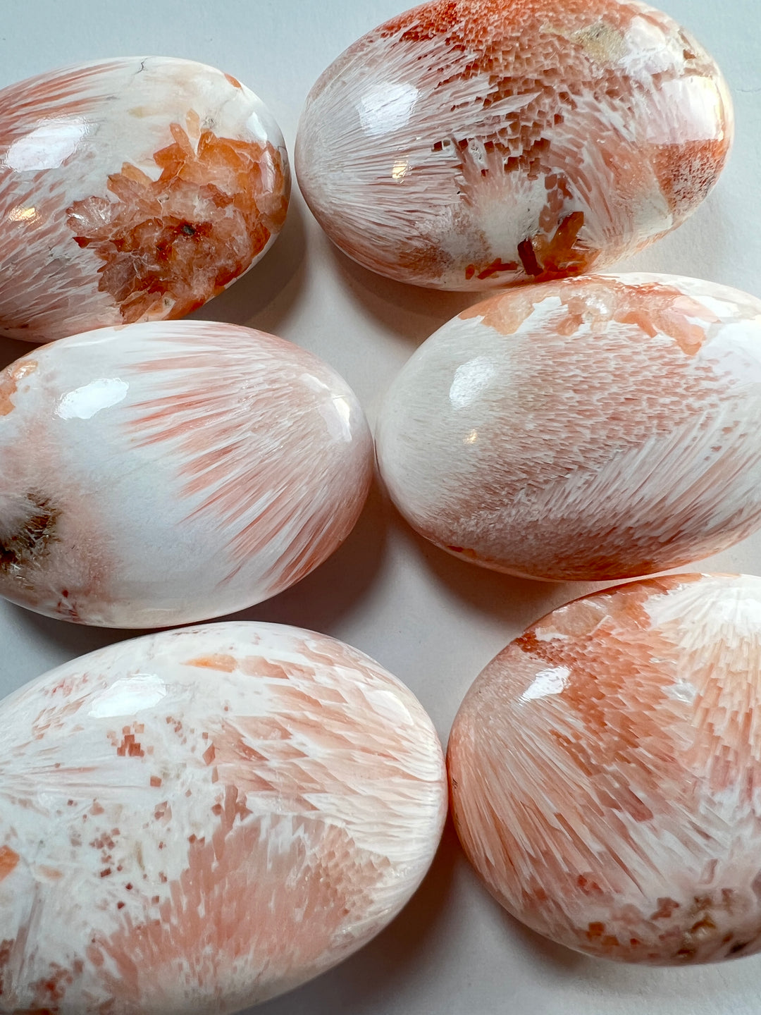 Peach Scolecite