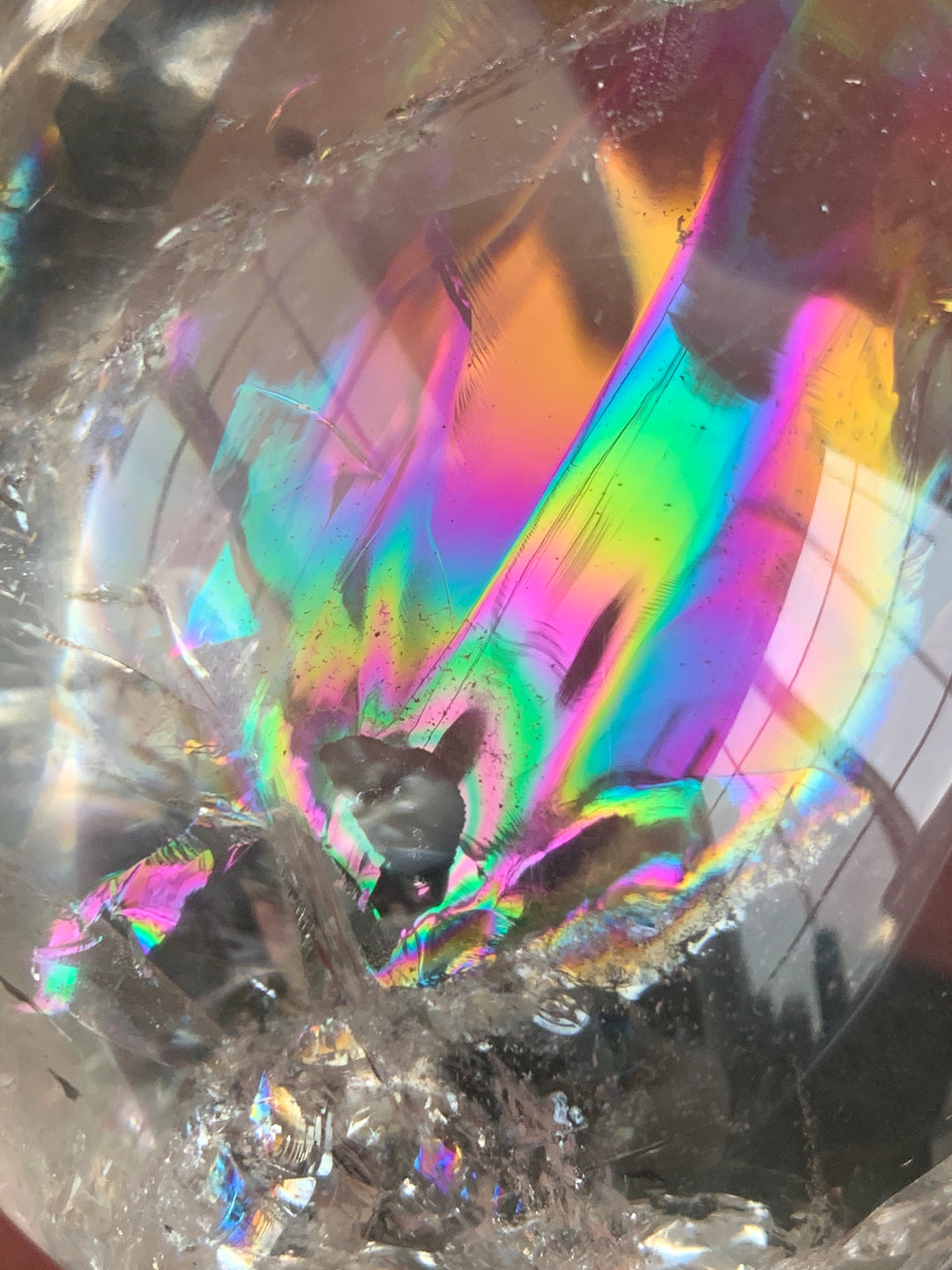 Rainbow Clear Quartz