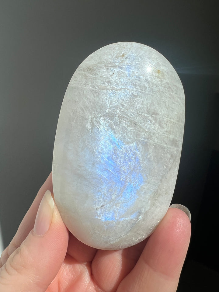 White Moonstone Palmstone (1)