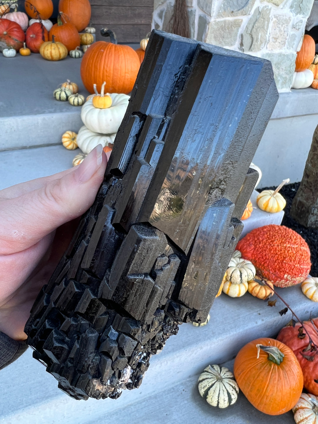 Lustrous Erongo Black Tourmaline Schorl | 2lbs 13oz