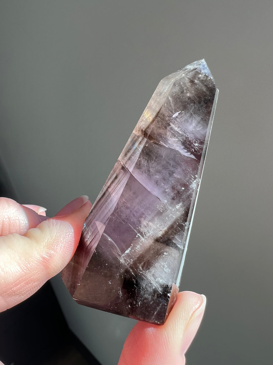 Smoky Amethyst Phantom Tower