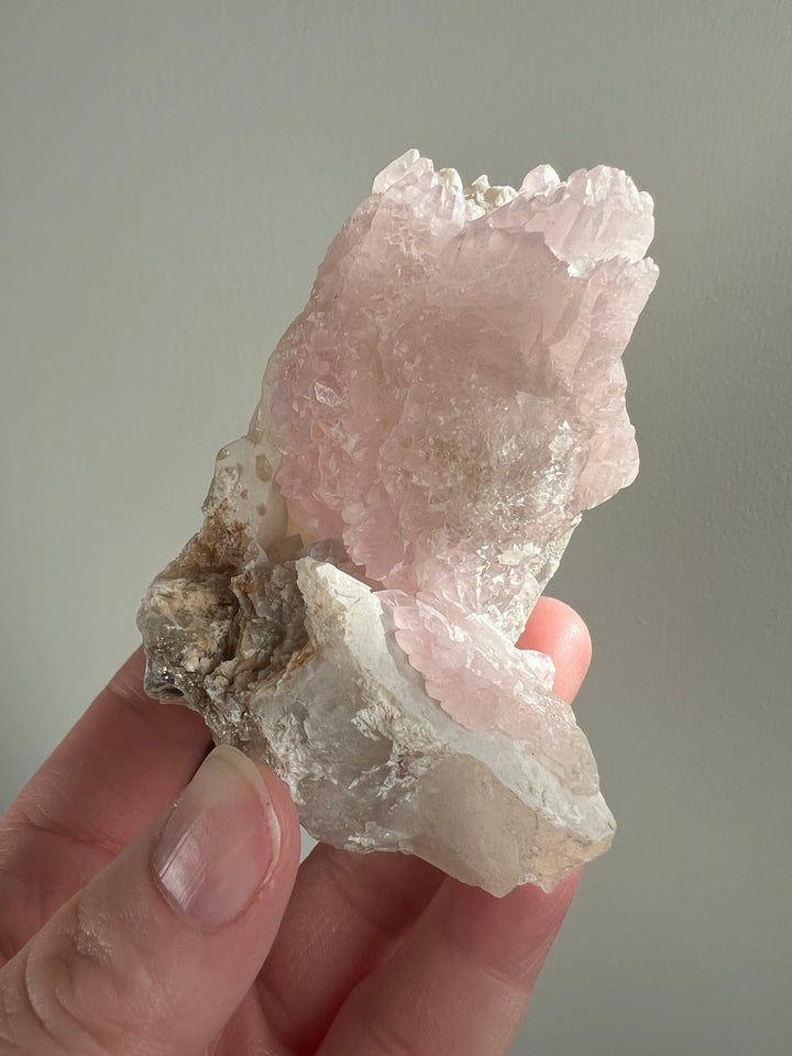 Crystalized Rose Quartz 1