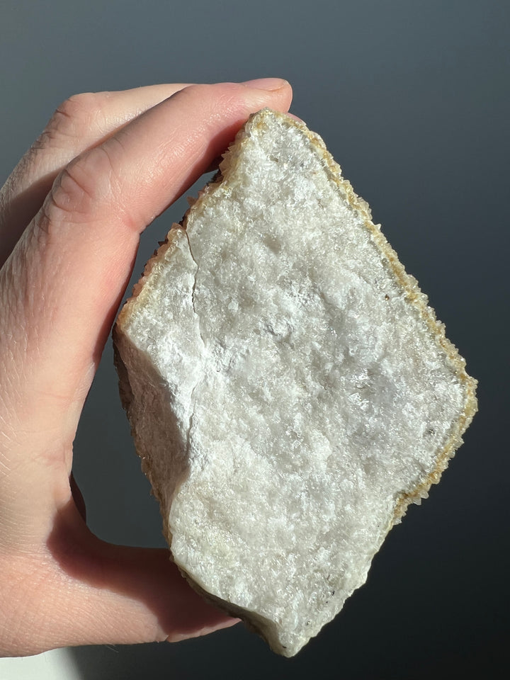 Danburite coated in Calcite and Quartz Sugar