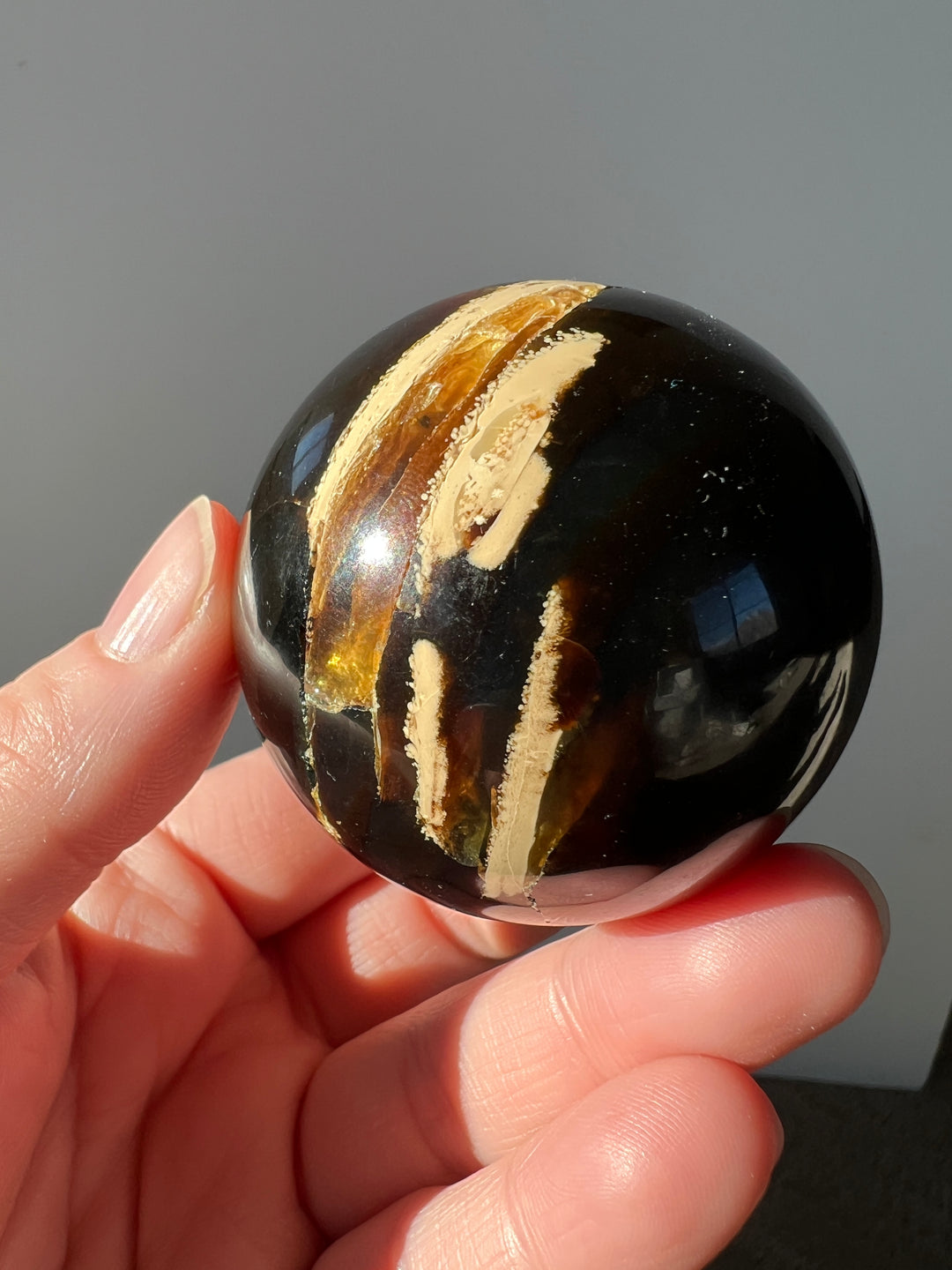 Indonesian Amber Sphere 6