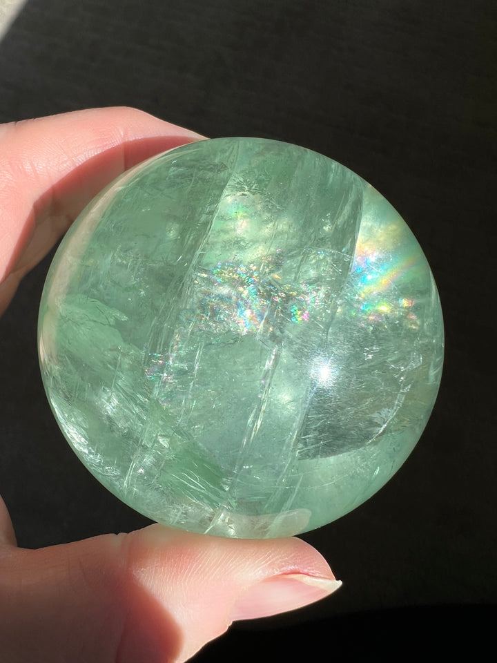 Green Fluorite Sphere 66mm (1)