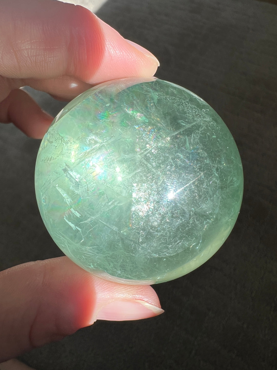 Green Fluorite Sphere 50mm (10)