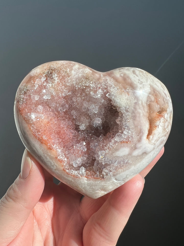 Pink Amethyst Heart 3 | 355g