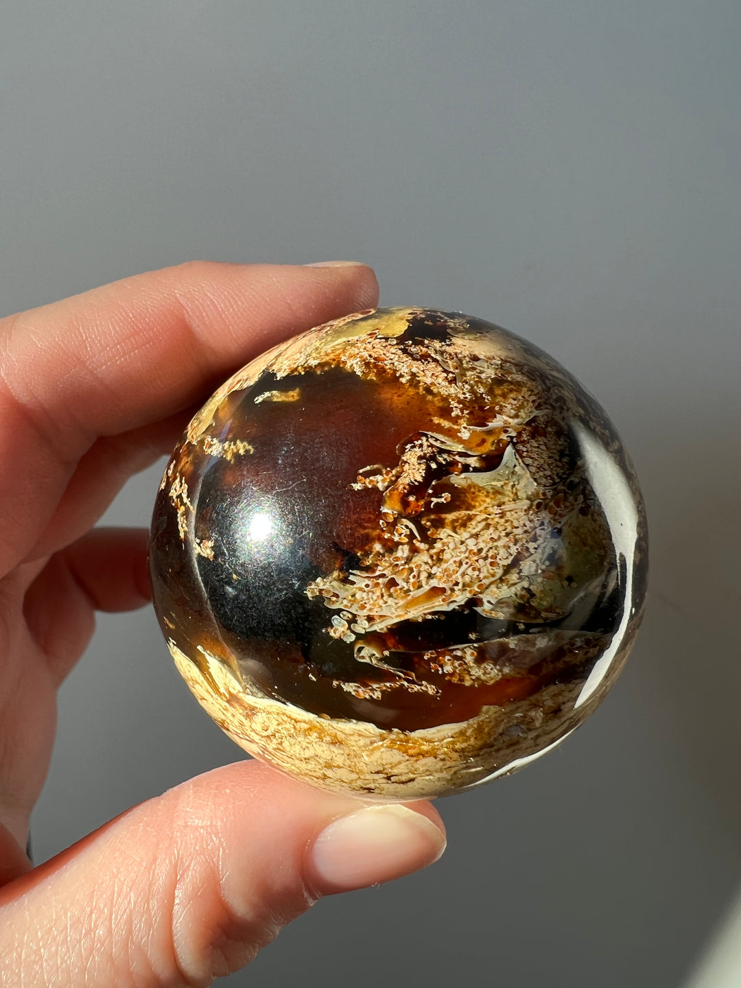 Indonesian Amber Sphere 1