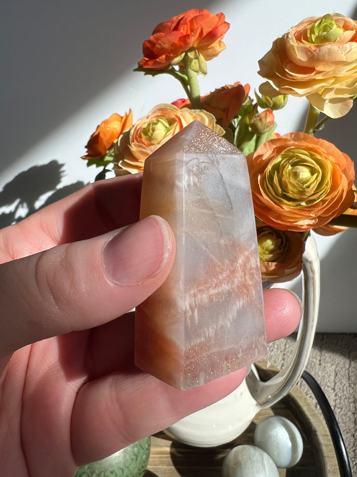 Peach Sunstone/Moonstone Tower (6)