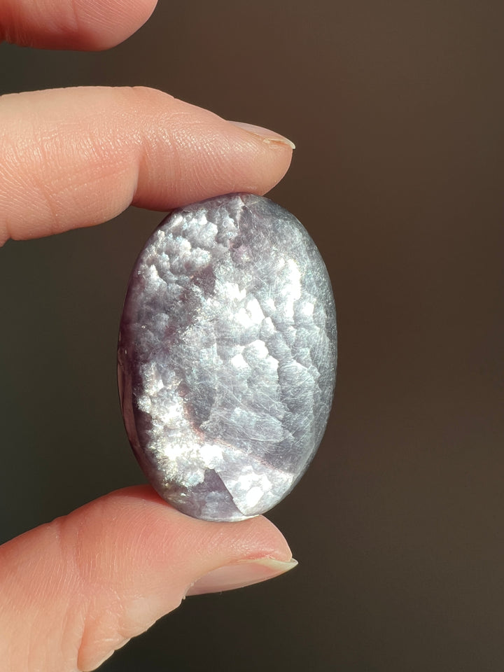 Gem Lepidolite Cab 1 22.1g