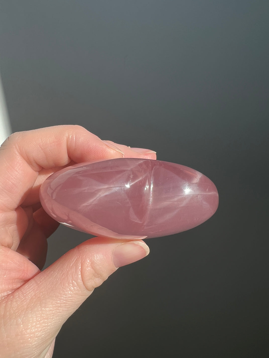 Star Rose Quartz Heart  3 | 212g