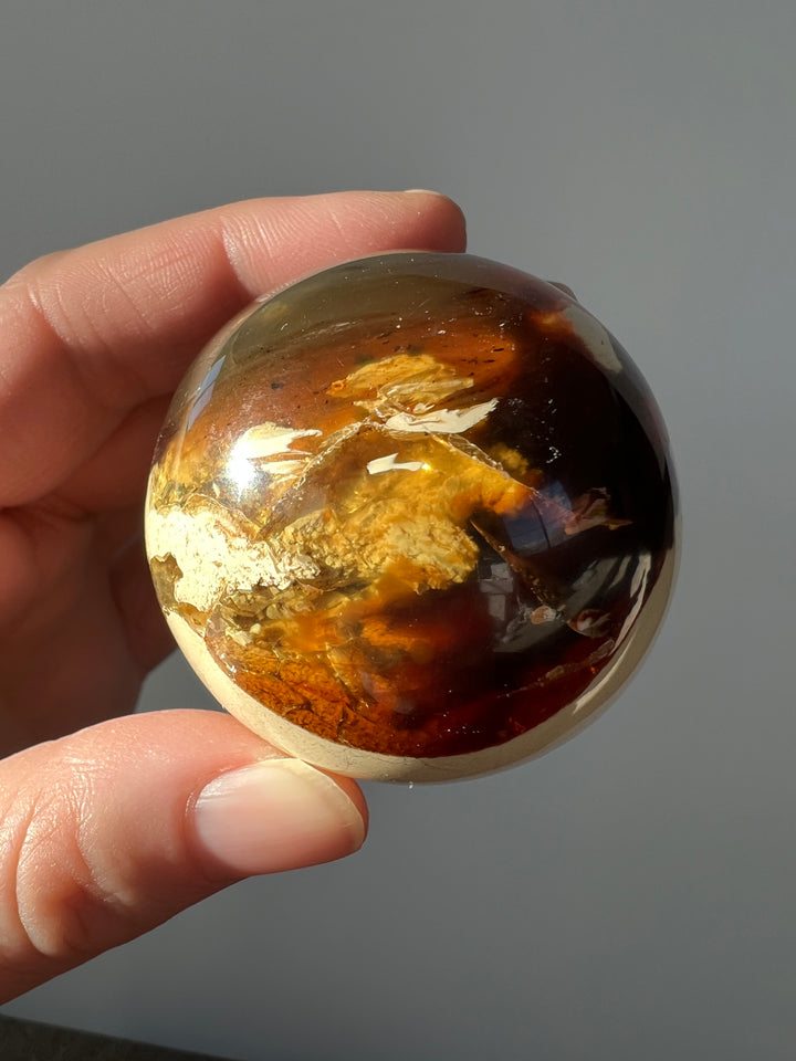 Indonesian Amber Sphere 4