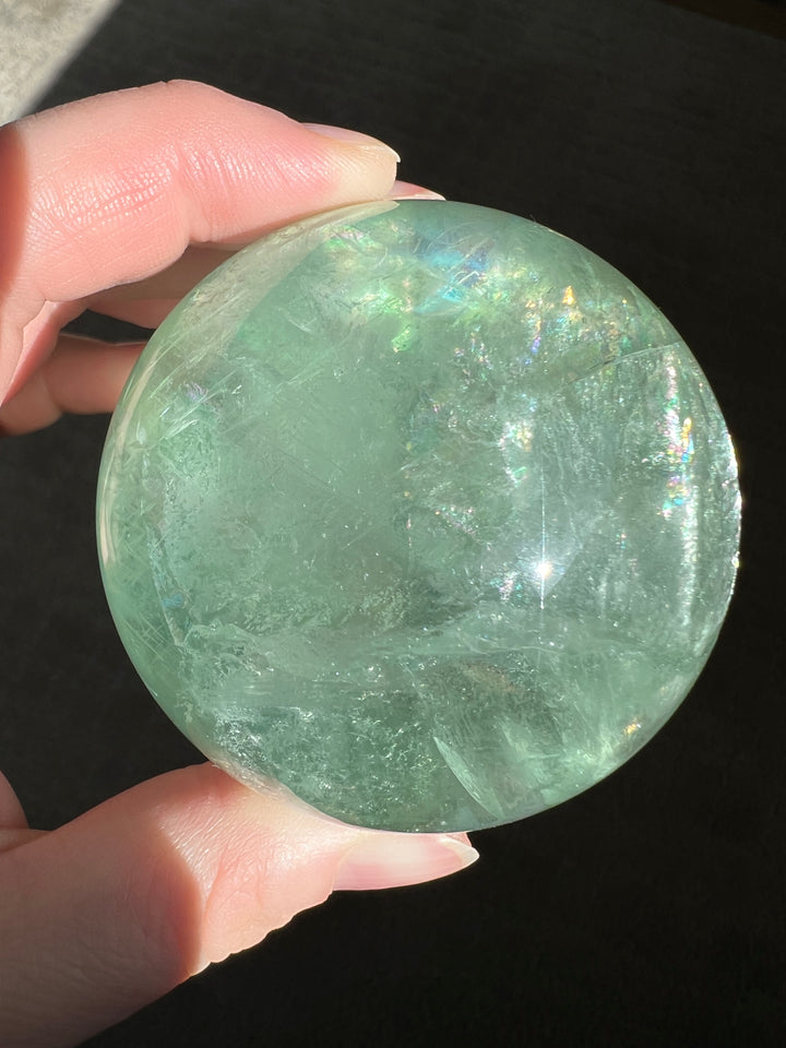 Green Fluorite Sphere 64mm (2)