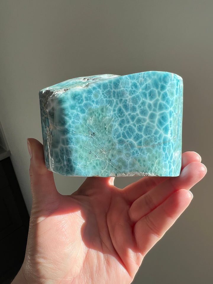 Larimar Freeform 1102.78 grams