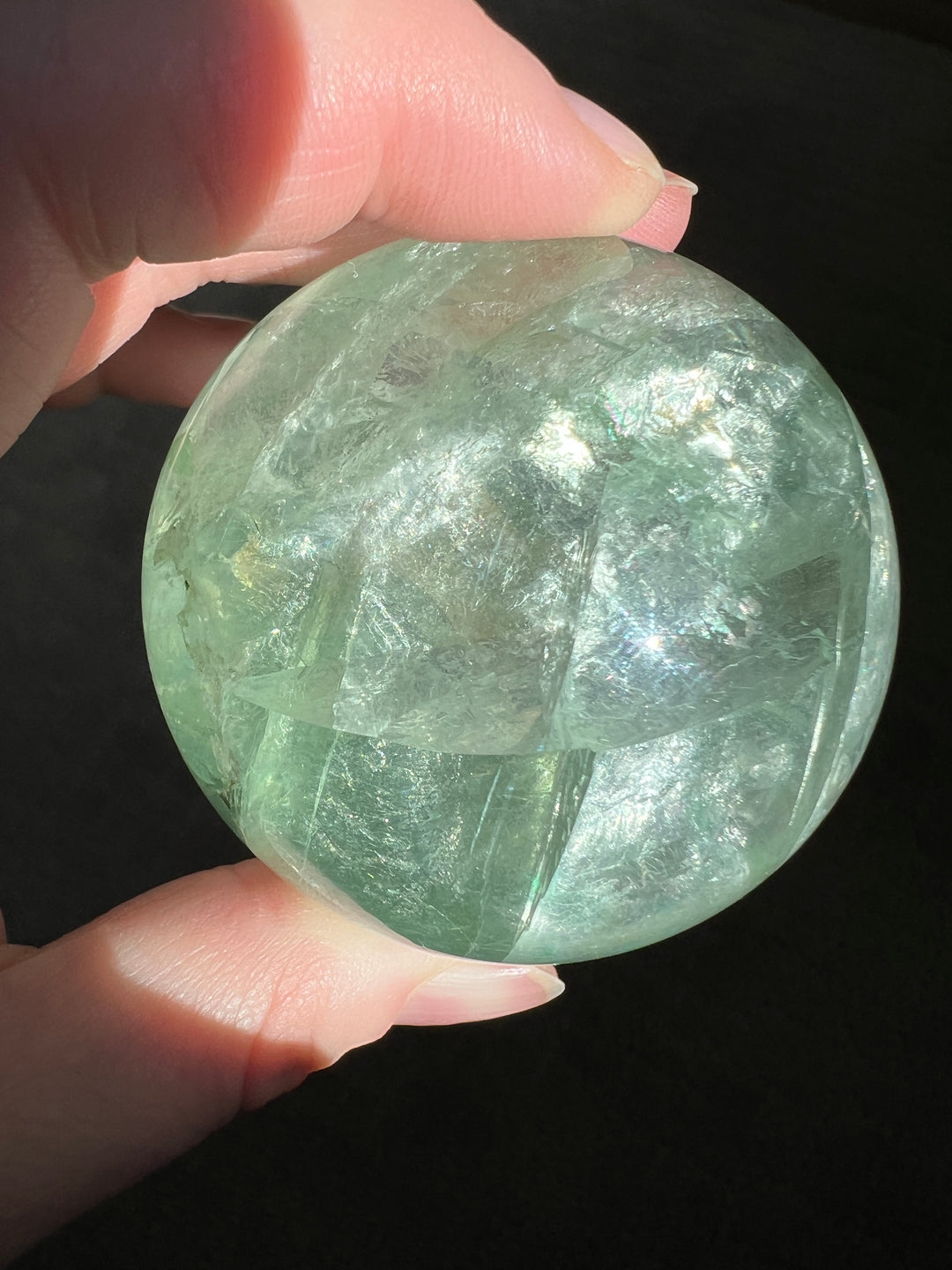 Green Fluorite Sphere 60mm (3)