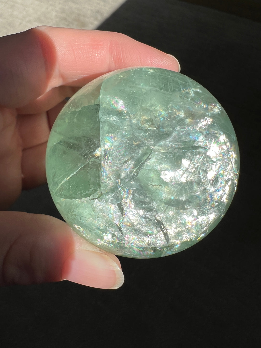 Green Fluorite Sphere 55mm (6)