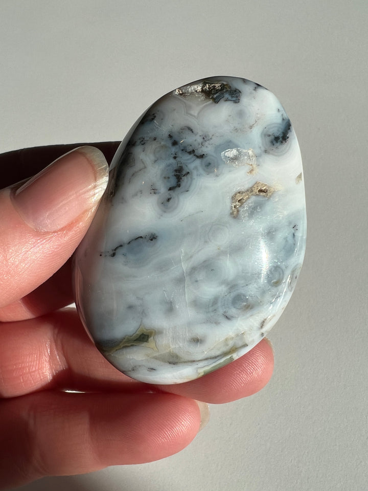 Ocean Jasper 8th Vein Palmstone