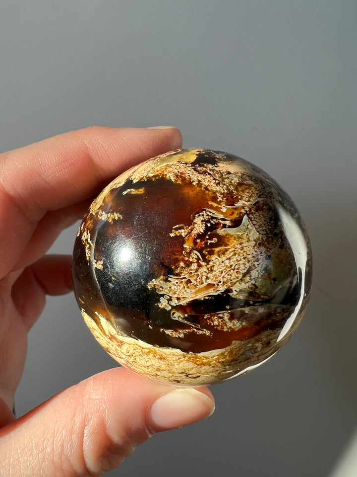 Indonesian Amber Sphere 1