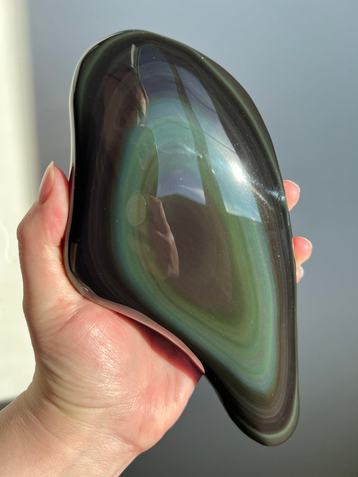 Rainbow Obsidian Freeform