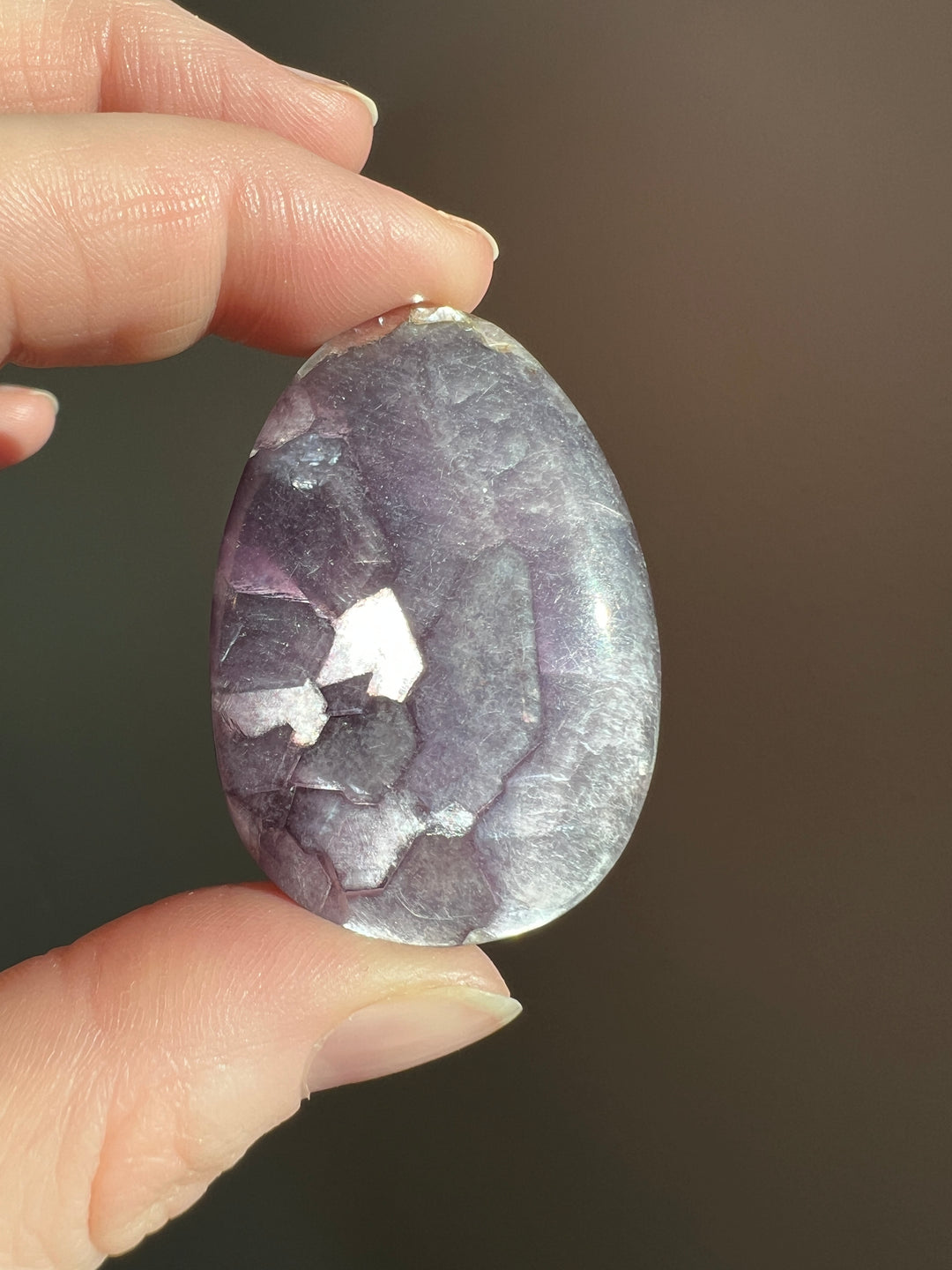 Gem Lepidolite Cab 2 22.1g