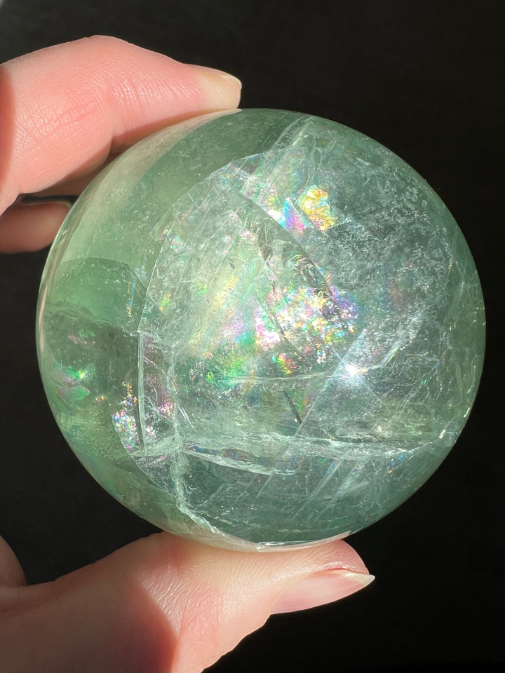 Green Fluorite Sphere 64mm (2)