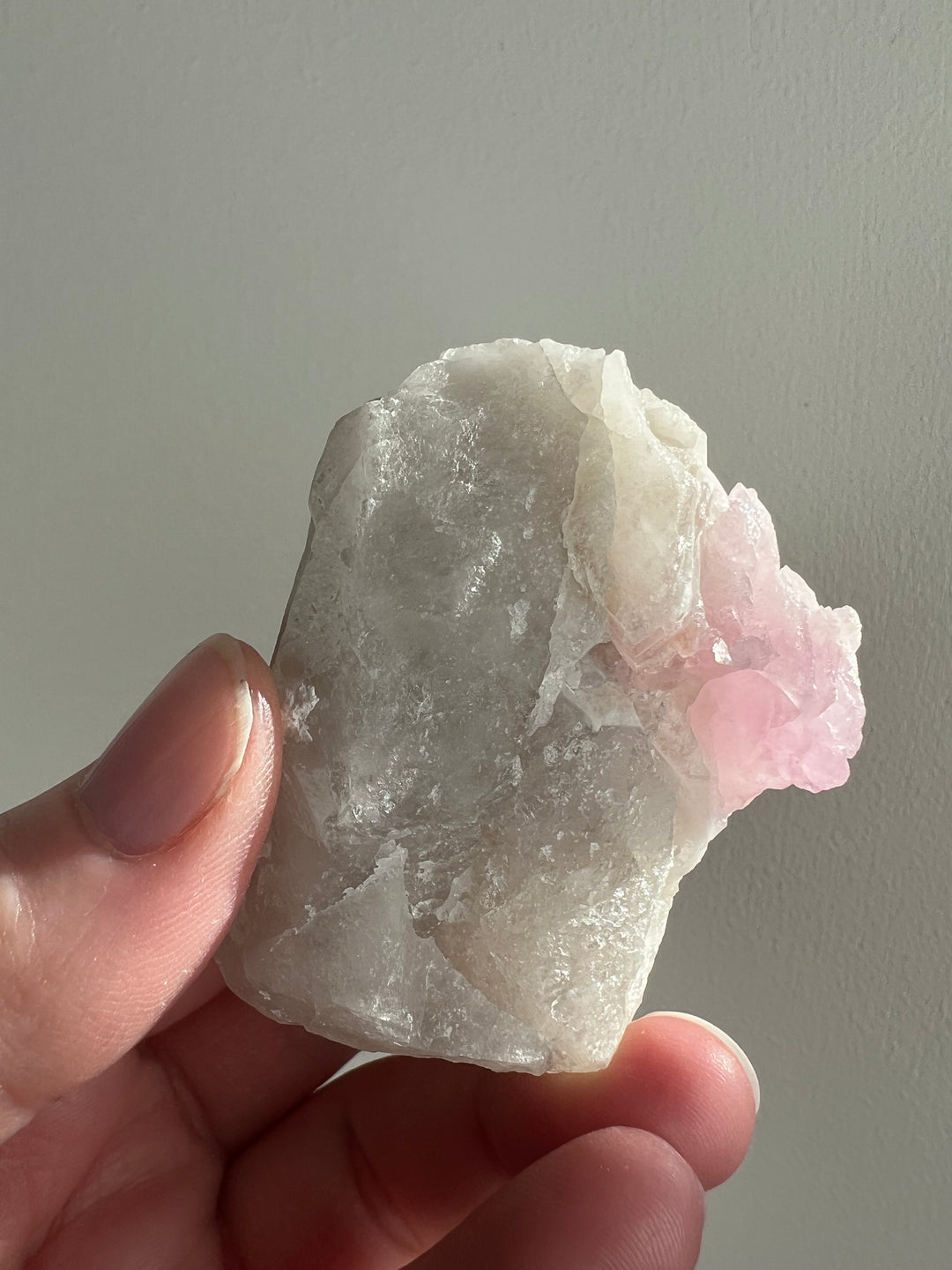 Crystallized Rose Quartz 2