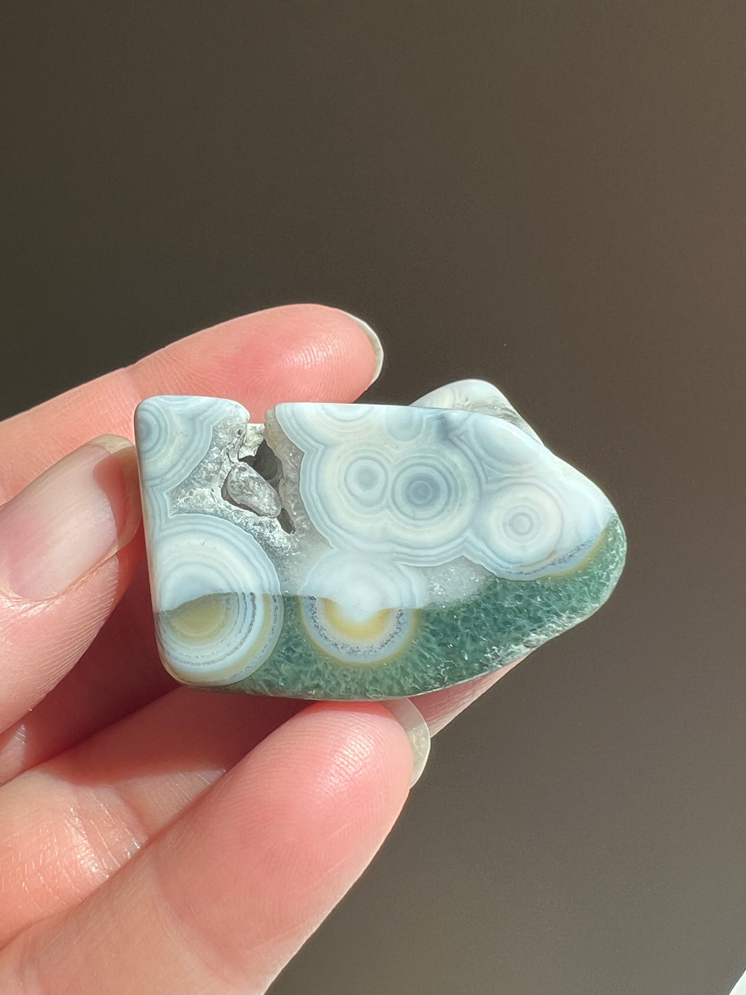 Blue 8th Vein Ocean Jasper Tumble (11)