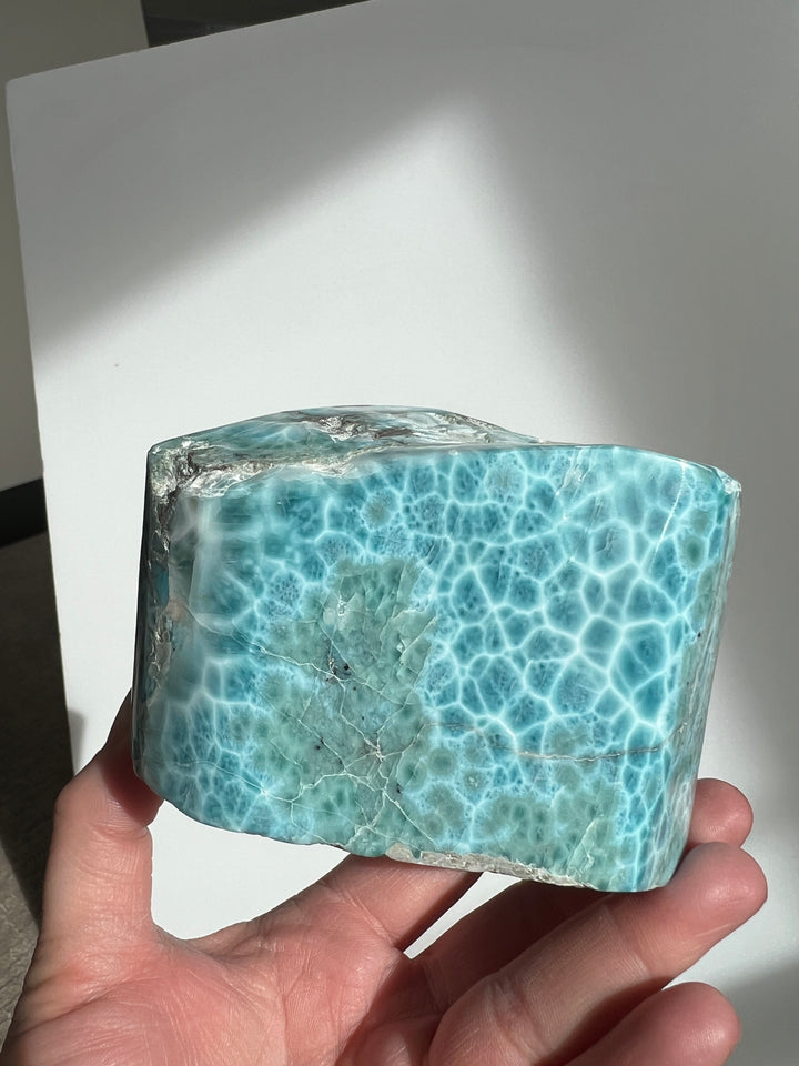 Larimar Freeform 1102.78 grams