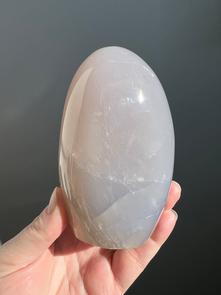 Blue Rose Quartz | 1lb 10oz (1)