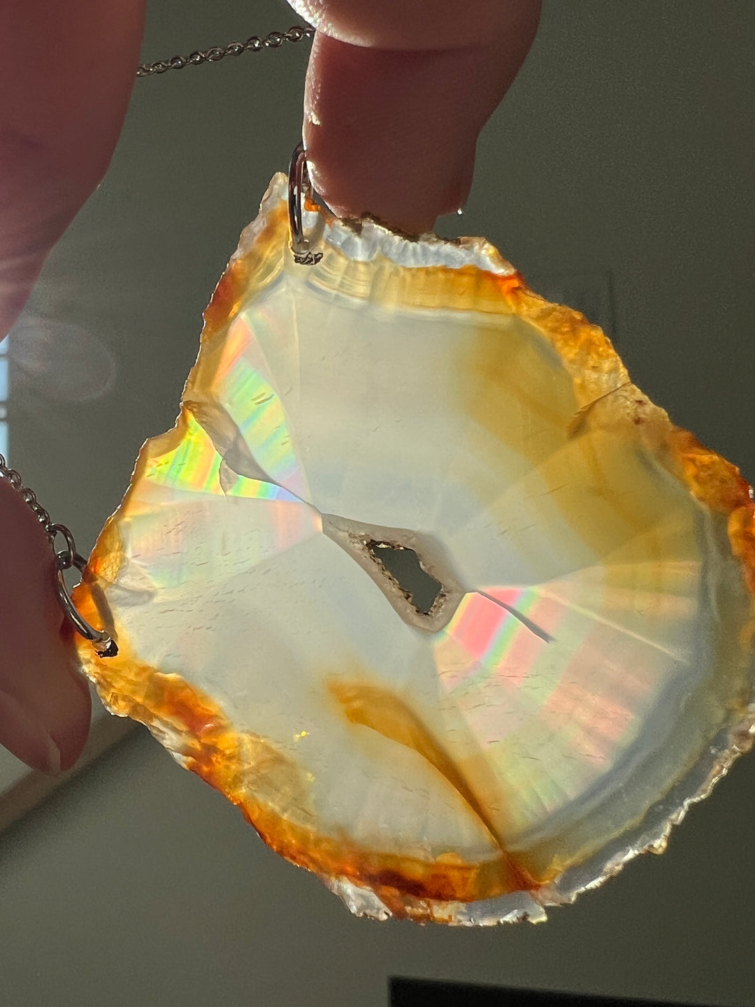 Iris Agate Sun Catcher 15