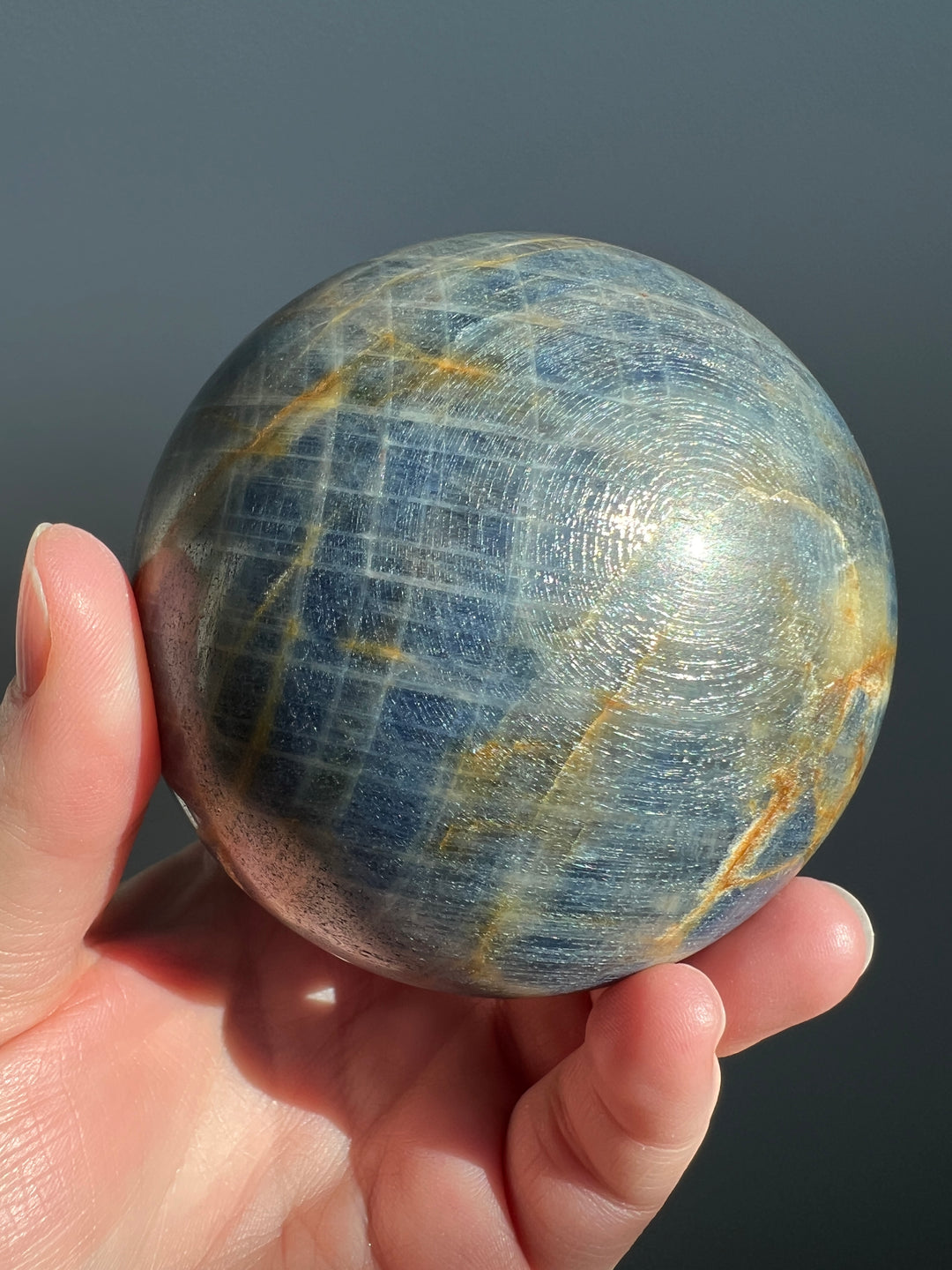 Sapphire Sphere 2 lbs 10 oz 83mm