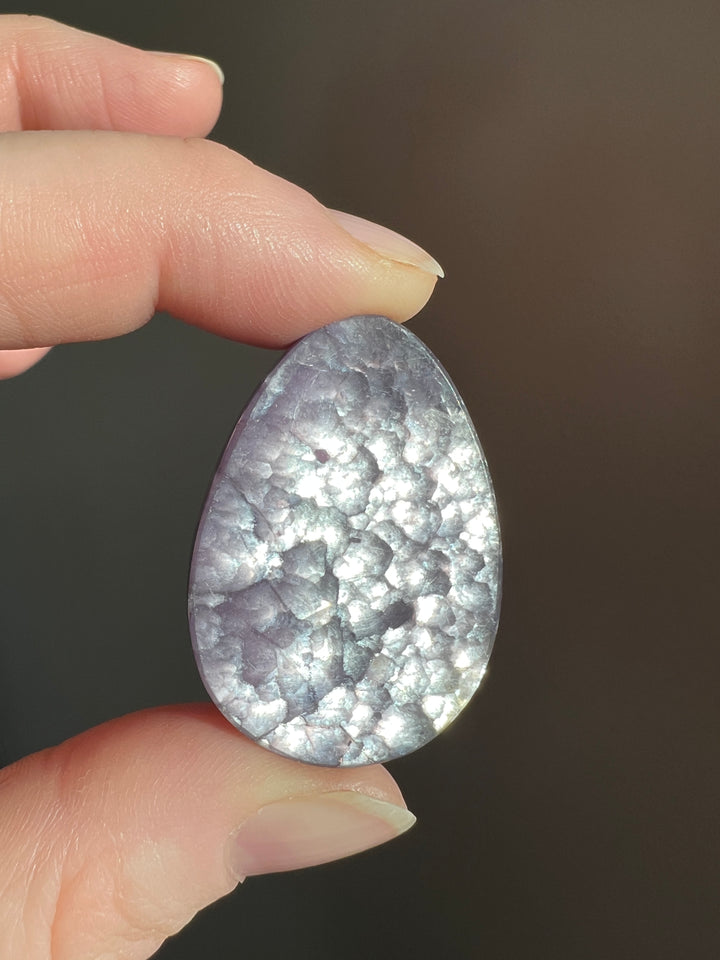 Gem Lepidolite Cab 4 14.9g