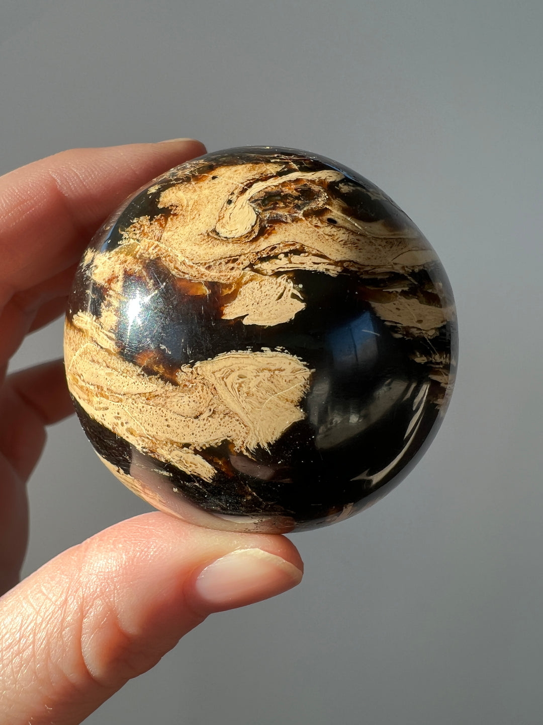 Indonesian Amber Sphere 2