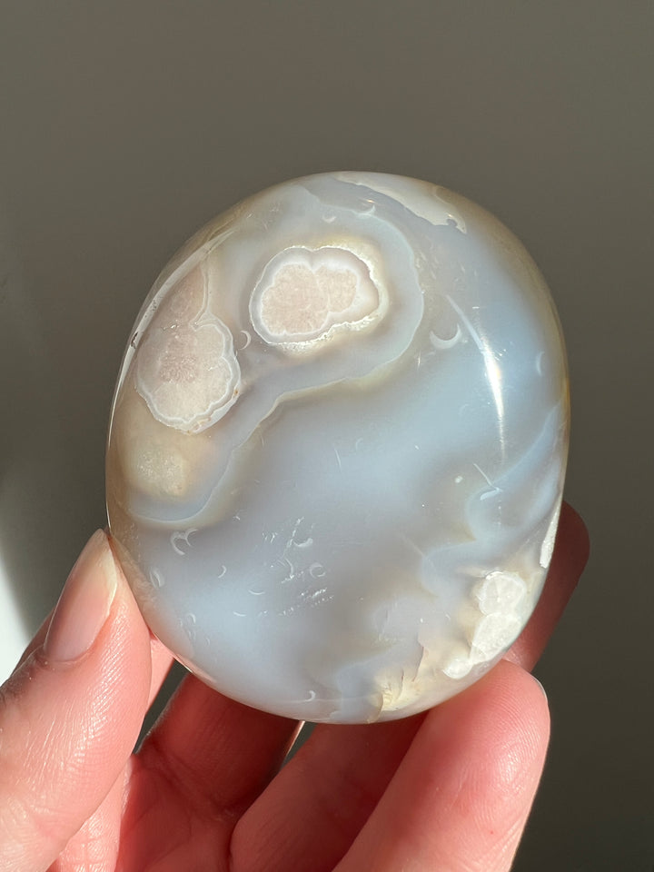 Flower Agate Palmstone (2)