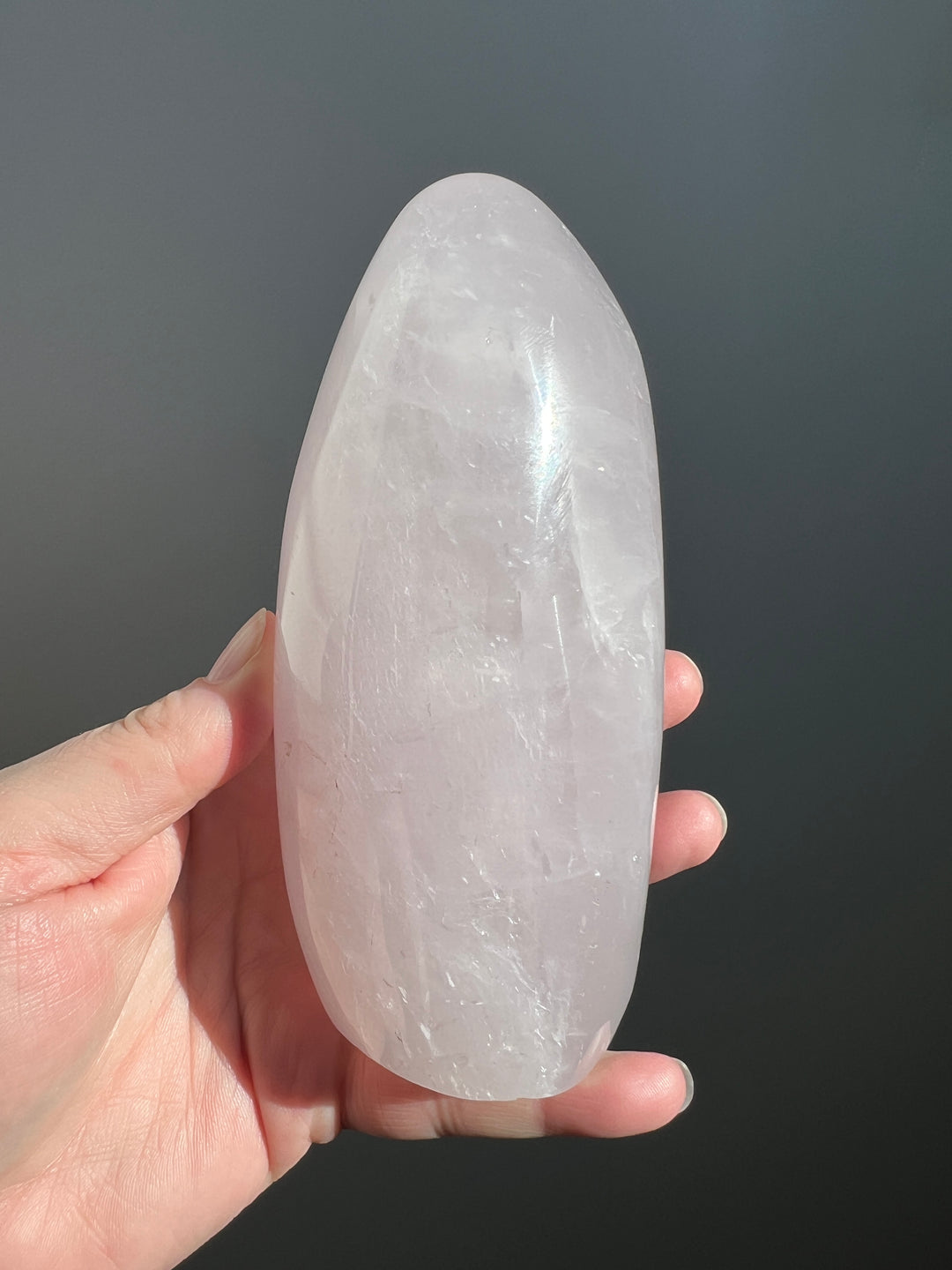 Blue Rose Quartz | 1lb 11oz (2)