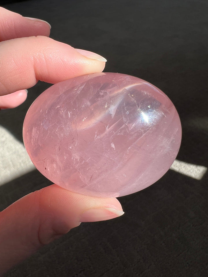 Star Rose Quartz Palmstone 5