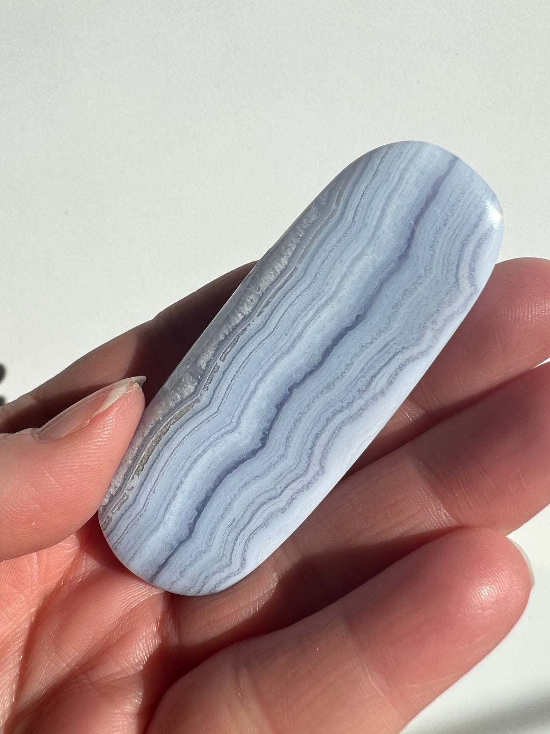 Blue Lace Agate Palmstone (5)