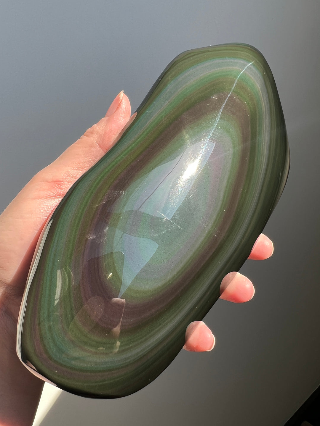 Rainbow Obsidian Freeform