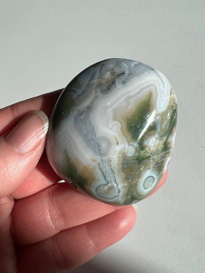 Ocean Jasper 8th Vein Palmstone (13)