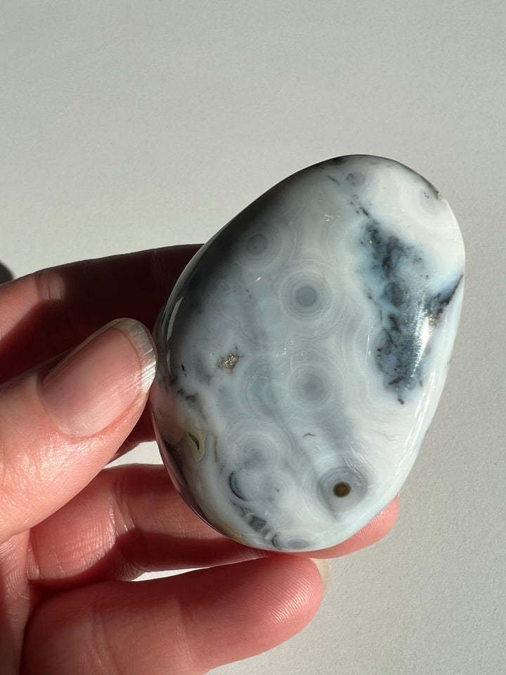 Ocean Jasper 8th Vein Palmstone