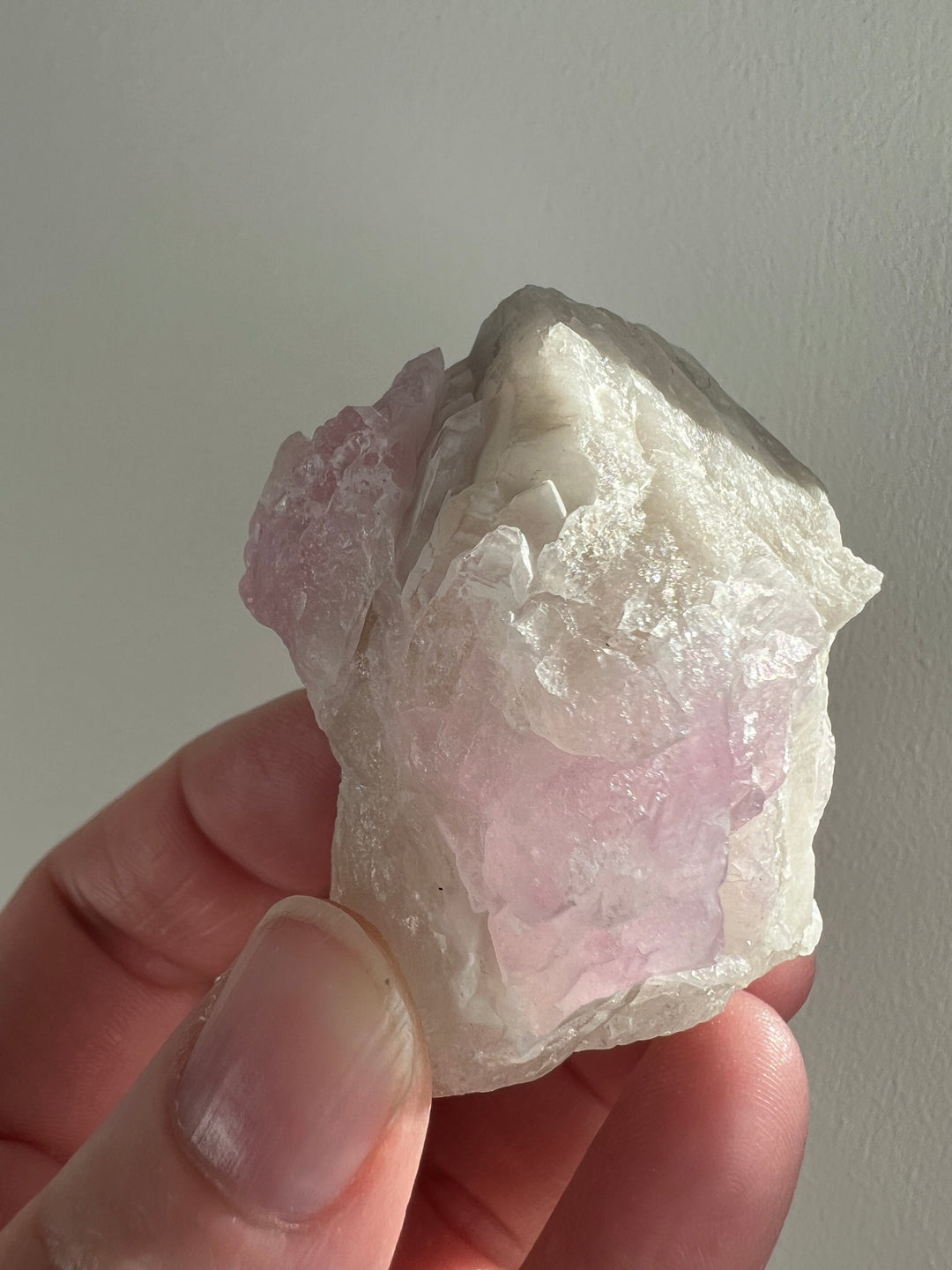 Crystallized Rose Quartz 2