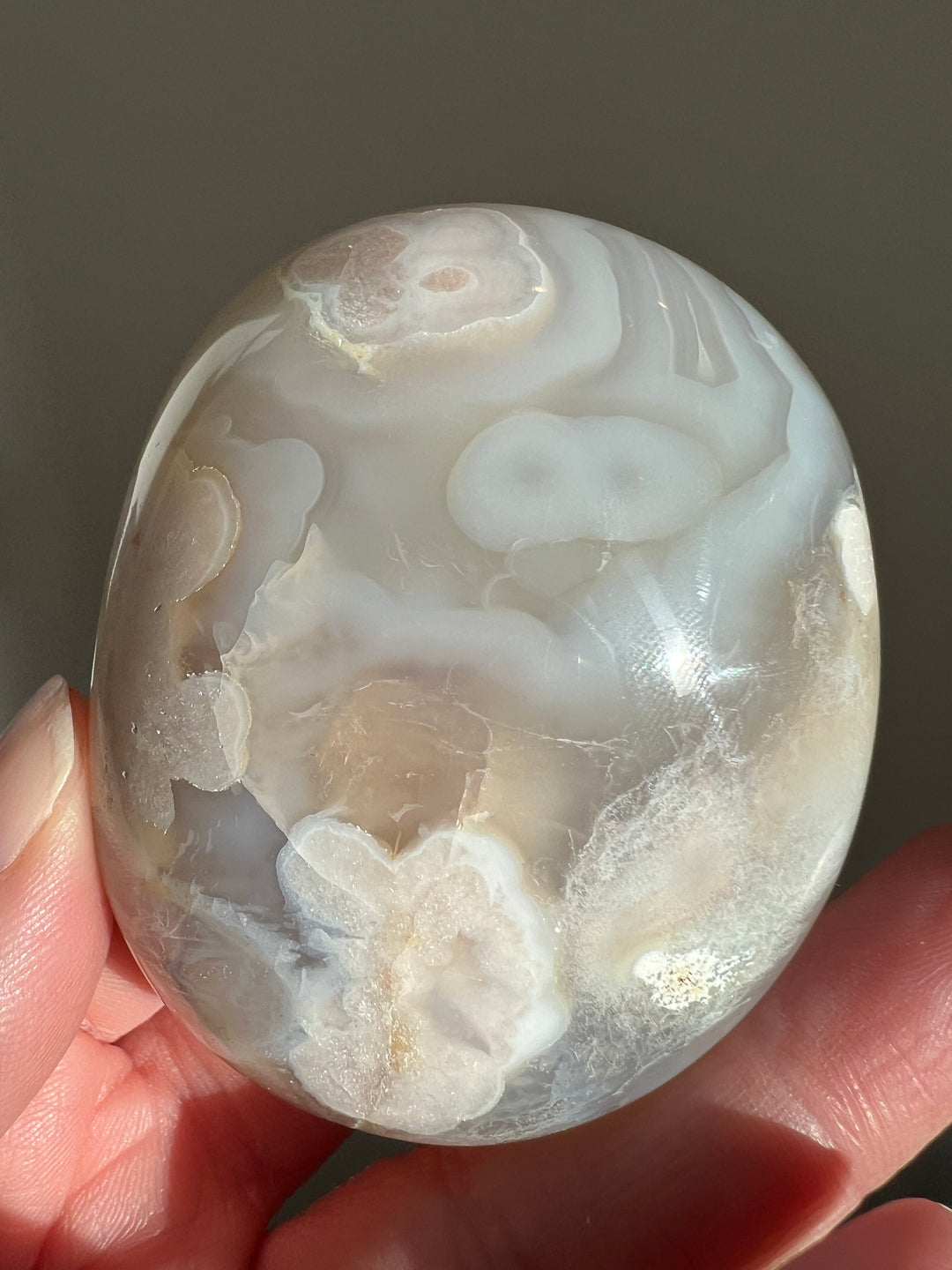 Flower Agate Palmstone (2)