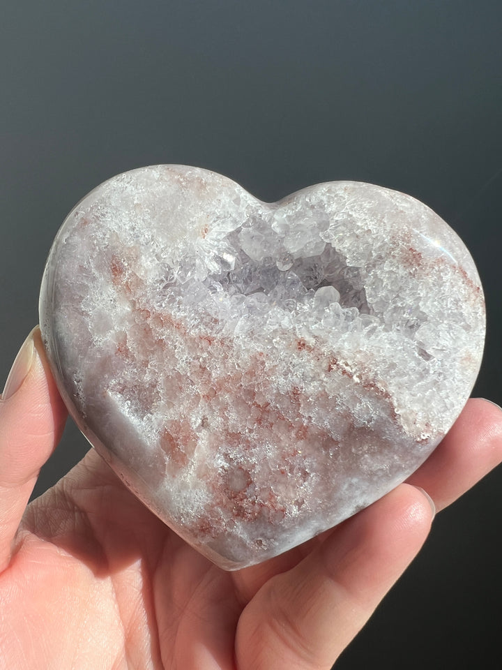 Pink Amethyst Heart 2 | 269g