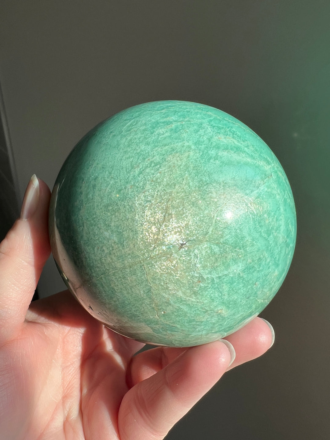 Amazonite Sphere 85mm (1)