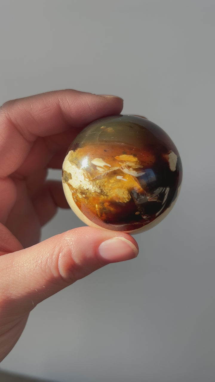 Indonesian Amber Sphere 4