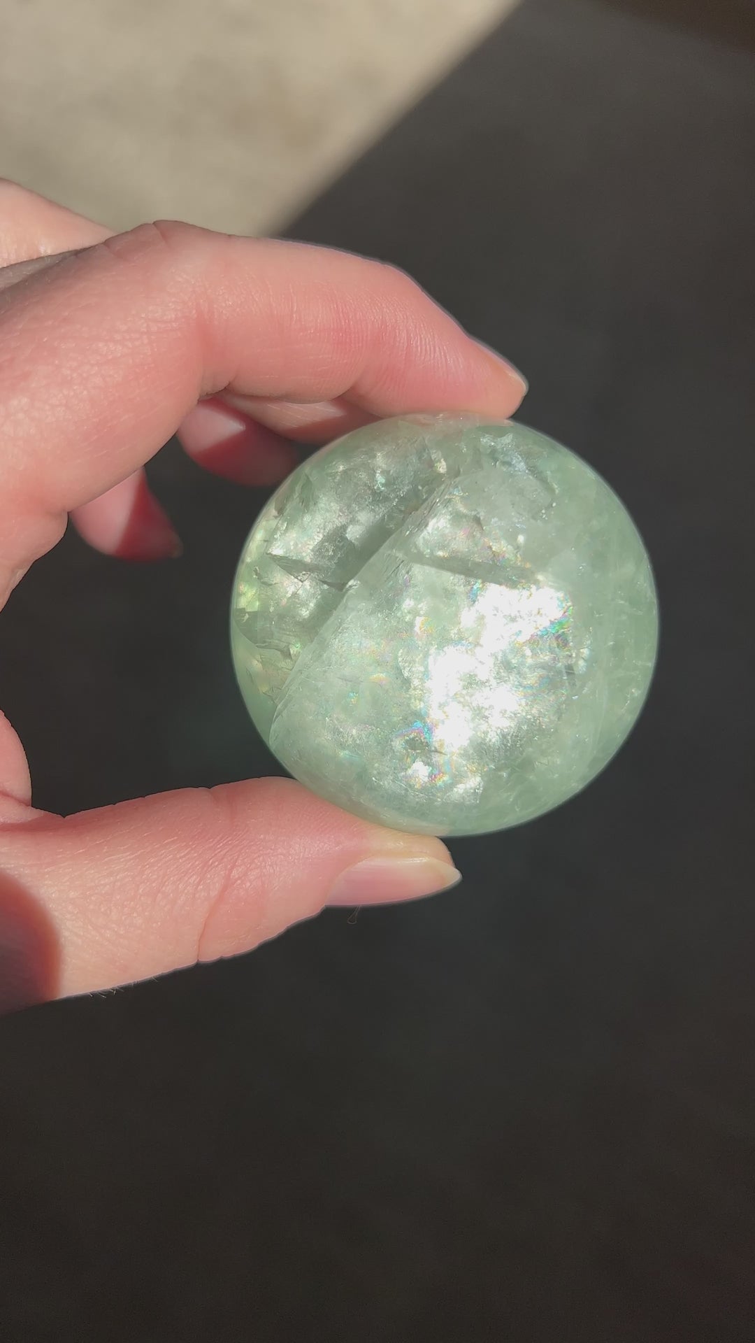 Green Fluorite Sphere 50mm (8)