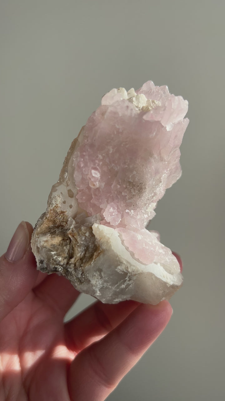 Crystalized Rose Quartz 1