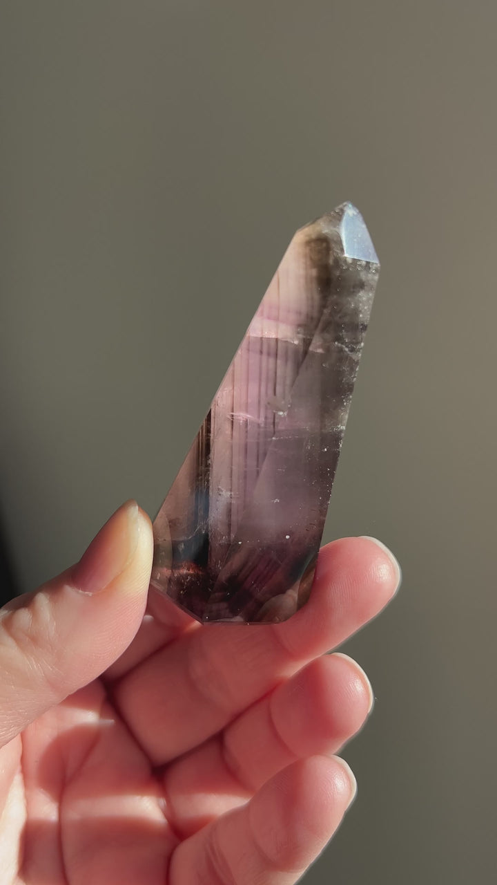 Smoky Amethyst Phantom Tower