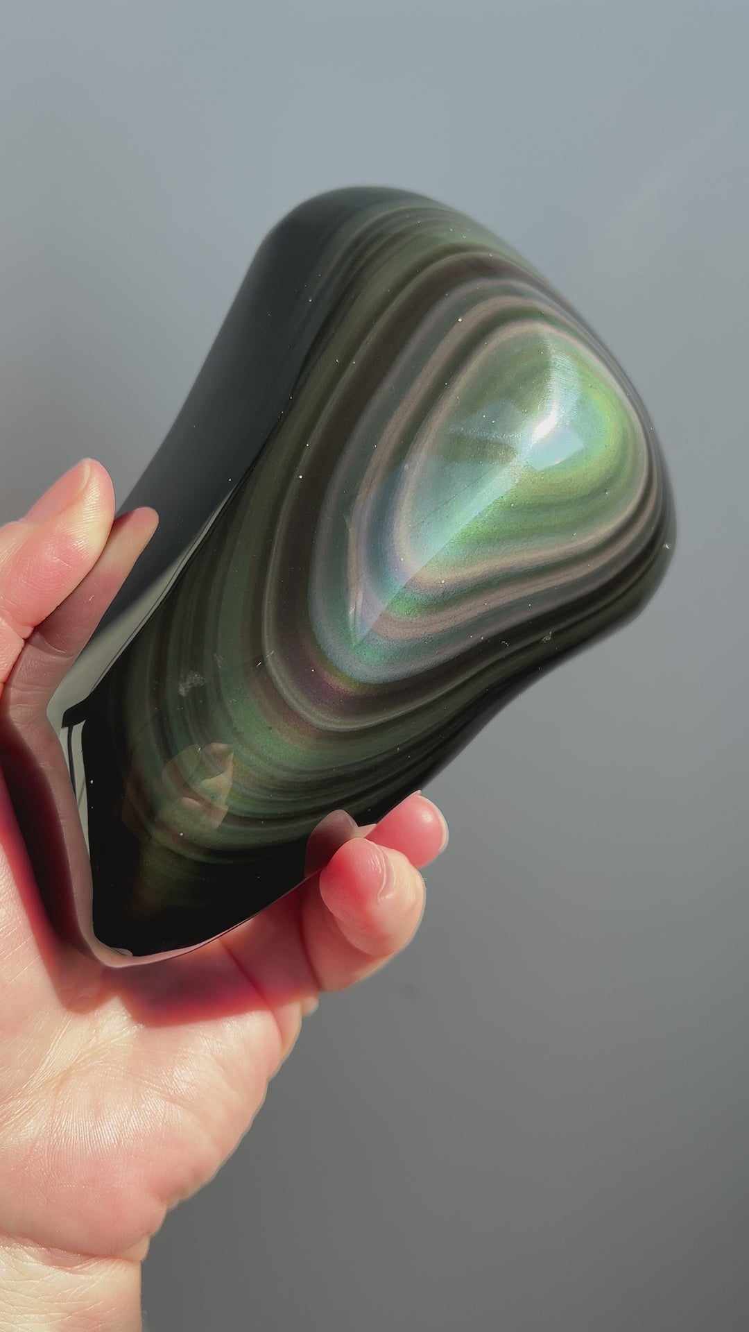 Rainbow Obsidian Freeform