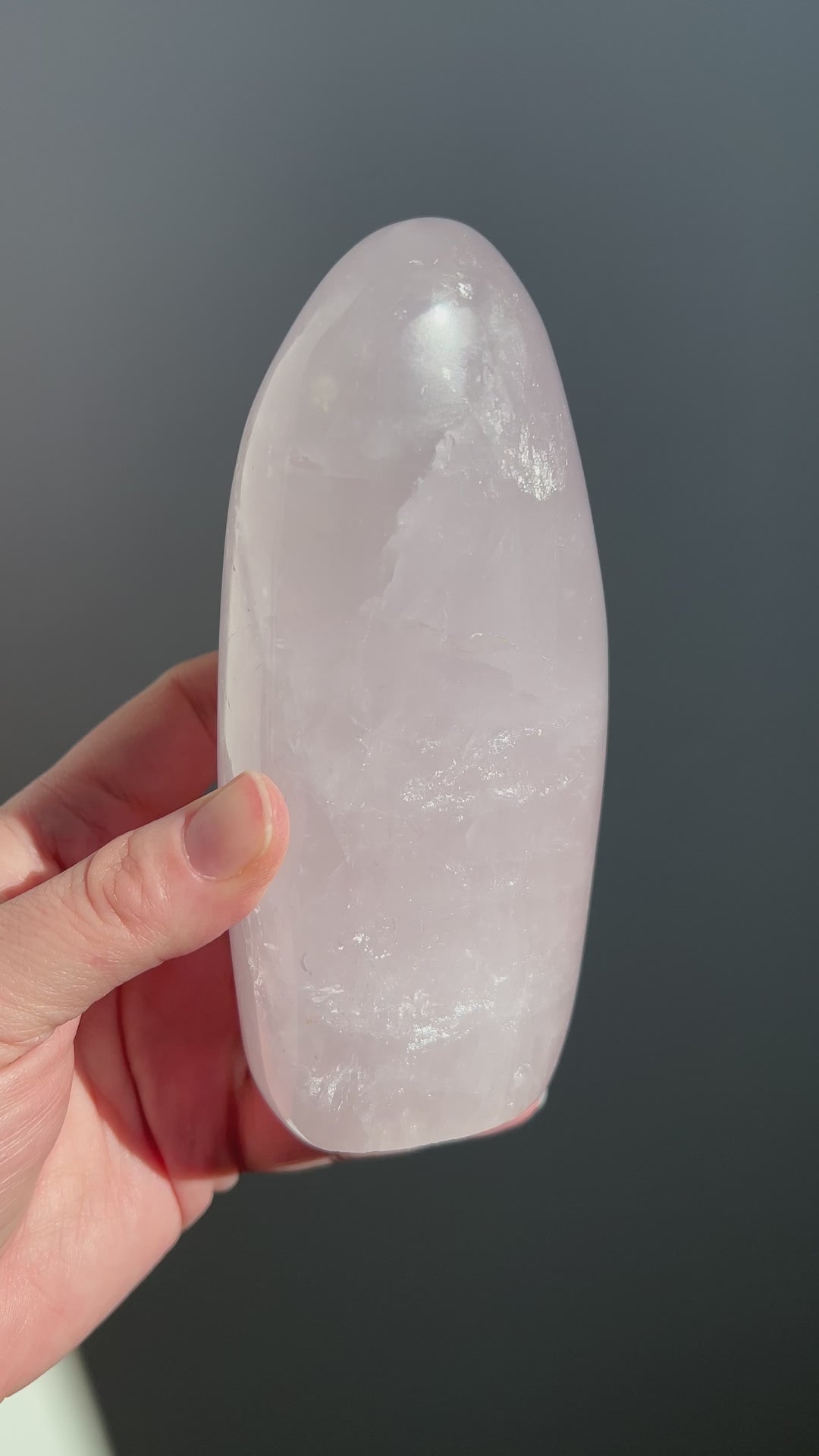 Blue Rose Quartz | 1lb 11oz (2)